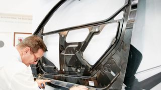 Das neue Lightweight Technologies Forum zeigt im Rahmen der beiden Fachmessen Composites Europe und Aluminium aktuelle Entwicklungen auf dem Markt. (Behrendt & Rausch Fotografie)