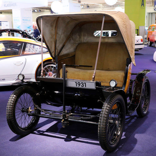Vollelektrischer Bugatti Typ 56 (1931). (Auto-Medienportal.Net/Autostadt)