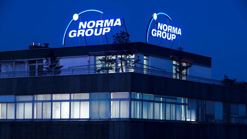 Zentrale des Zulieferers Norma Group in Maintal (Hessen).(Bild:  NORMAGroup)