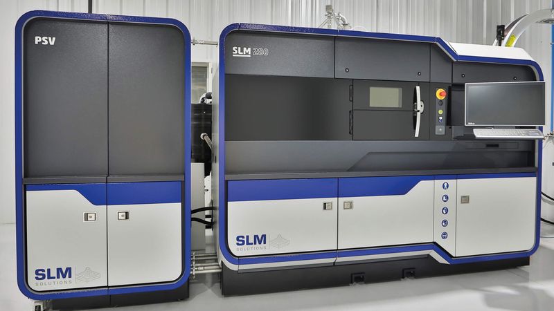 3D-Drucker SLM 280 PS.(Bild:  Nikon SLM Solutions)