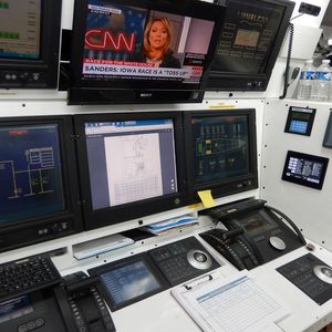 Auf der Yacht Limitless können alle Einrichtungen vom zentralen Steuerungsraum aus bedient werden.(Bild:  Turck)