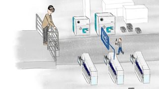 Anwender können schon bald mithilfe von Augmented Reality Maschinenhallen intuitiv und effizient überwachen. (Centigrade GmbH)