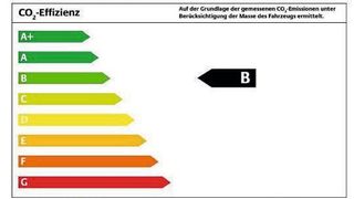 Das Label zum Energieverbrauch bei Fahrzeugen ist gesetzlich vorgeschrieben und soll Kunden Hilfen bei der Kaufentscheidung bieten. (Bild: Deutsche Energie-Agentur)