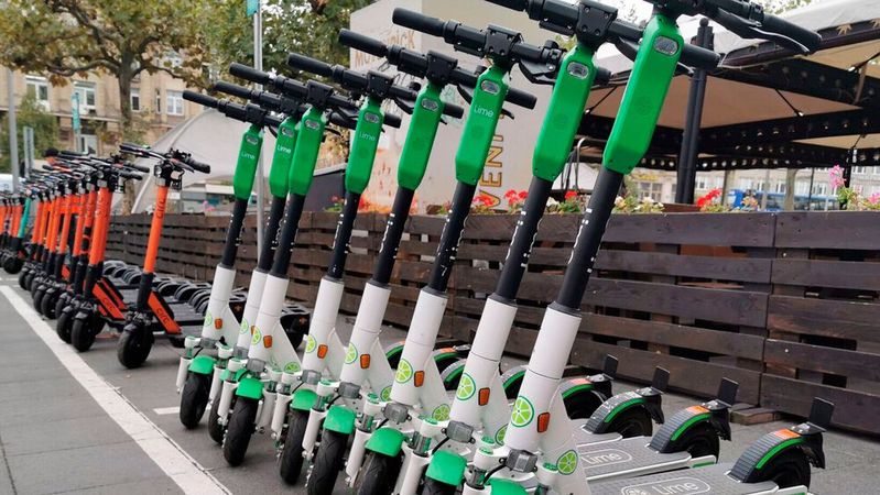 In Deutschland waren 12 Prozent der Befragten mit dem E-Scooter unterwegs. (Bild:  frei lizenziert)