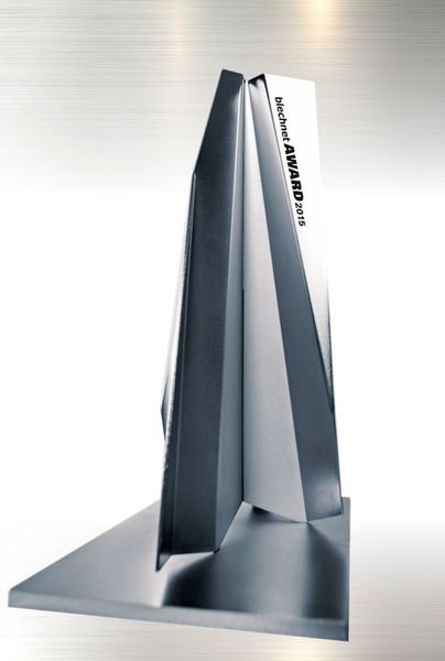 Heiß begehrt: Der Blechnet-Award zur Blechexpo. (Bild: VBM)