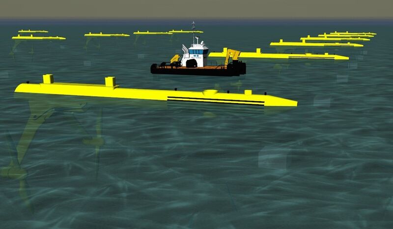 So könnte die Zukunft aussehen: eine 60MW-Farm. (Bild: SRTP)