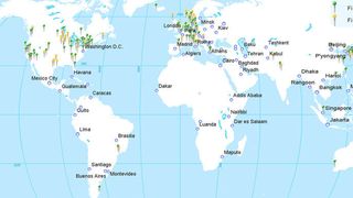 Aktuell sind weltweit insgesamt 214 Wasserstofftankstellen in Betrieb. Das ist das Ergebnis der achten Jahresauswertung von Ludwig-Bölkow-Systemtechnik (LBST) und dem Tüv Süd. (Bild: Tüv Süd)