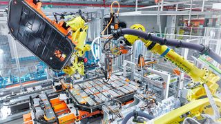 Volkswagen fürchtet um seine Versorgung mit Batteriezellen. Mit einem Rechtsstreit in den USA blockieren sich dort die Zulieferer SK Innovation und LG Chem. (VW)