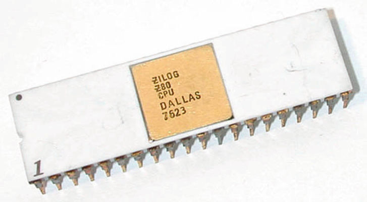 Einst dominant, heute passé: Der Zilog Z80 war in den 80ern einer der Platzhirsche unter den Mikroprozessoren.