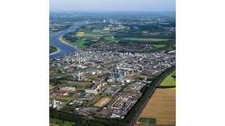 446 Millionen Euro Investitionen, 9.365 Mitarbeiter – das sind die Kennzahlen des Chempark Dormagen für das Jahr 2017. (Currenta)