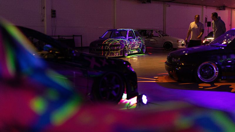 Showeffekte und ausgefallenes Design in Neumünster. (Bild: Eva Biederbeck/ LV Kfz-Gewerbe S-H)