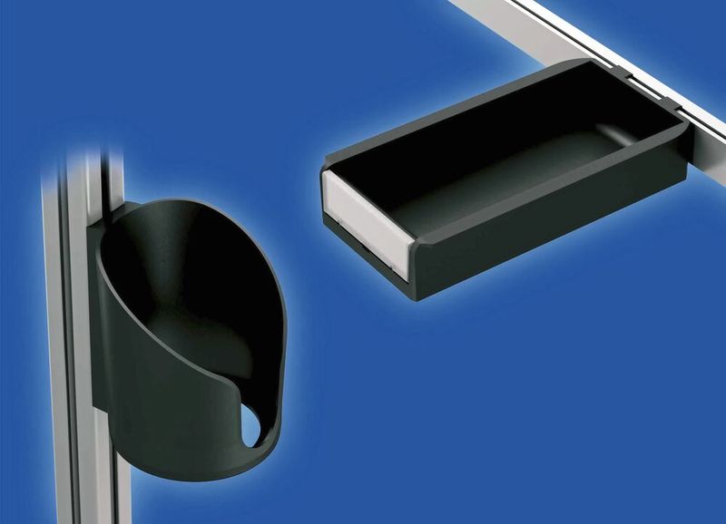 Zum Sortiment der ESD-Bedienteile von Kipp gehören auch Behälter und Greifschalen. (Bild: Heinrich Kipp Werk)