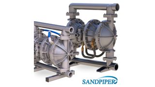 Sandpiper Druckluftmembranpumpe für Hochdruck-Anwendungen HP10 (Bild: Axflow)