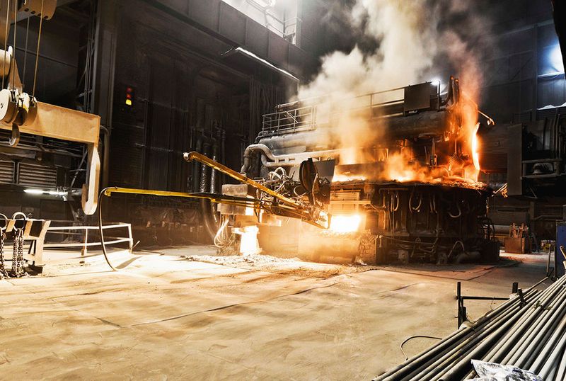 Noch heißer hergehen dürfte es demnächst bei Schmolz + Bickenbach: Nach einer Gewinnwarnung will der Spezialstahlhersteller sparen. (Bild: Schmolz + Bickenbach)