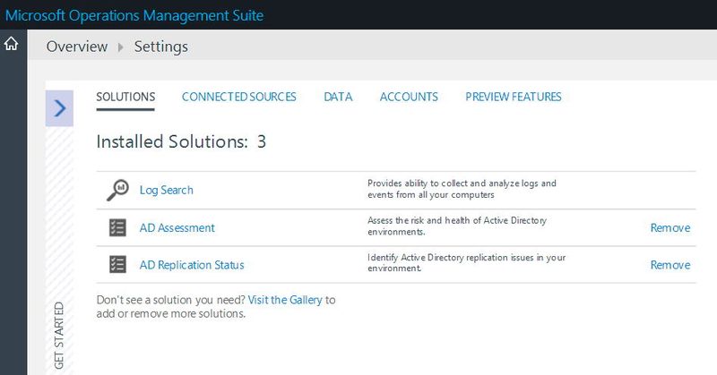 In den Einstellungen lassen sich die Solutions jederzeit entfernen und andere wichtige Konfigurationen vornehmen, um Server effizient zu überwachen. (Bild: Joos)