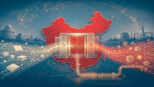 Nachdem China schon im letzten Jahr genauer hingeschaut hat, welches Know-how in andere Länder gehen darf, zieht man jetzt die Zügel der Kontrollen noch stärker an ...(Bild:  KI-generiert)