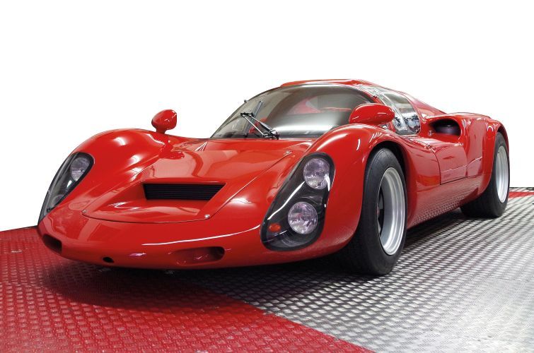 Evex Porsche 910: Der Elektromobilitäts-Spezialist Kreisel hat einen EVEX-Porsche 910 vollständig zum elektrischen Supersportwagen EVEX 910e umgerüstet.  (Bild: EVEX Fahrzeugbau GmbH)