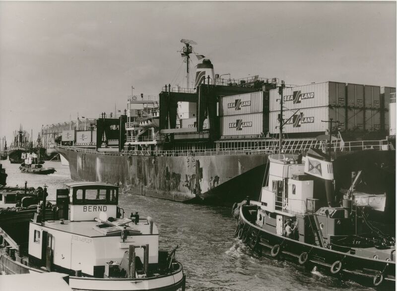 ...1966 im Überseehafen von Bremen. (Bild: BLG-Group)