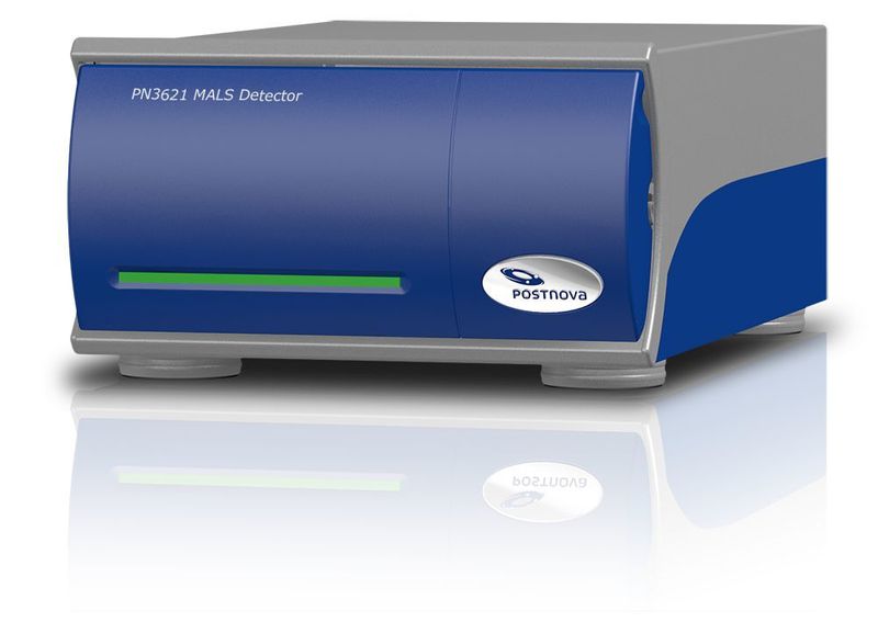 The Postnova PN3621 MALS detector system employs full 21 angles. (Postnova)