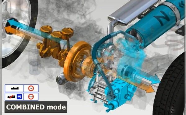 Einen hydraulischen Hybrid-Antrieb für PKWs wollen PSA und Bosch zusammen entwickeln (Bild: PSA Peugeot Citroën)