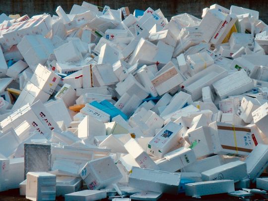 Ein neues Upcyling-Verfahren zielt darauf ab, großvolumige Polystyrolabfälle zu hochwertigen Chemikalien zu recyclen. Ein neues Upcyling-Verfahren zielt darauf ab, großvolumige Polystyrolabfälle zu hochwertigen Chemikalien zu recyclen.
