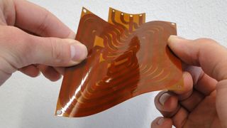 Elektrostatische Greiferfolie. (Bild: Fraunhofer IPT)