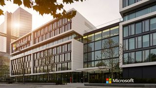 Microsoft hat auf seiner weltweiten Partnerkonferenz Inspire unter anderem den „Cloud-PC“ mit Windows 365 angekündigt, (im Bild die Microsoft-Deutschland-Zentrale in München). (Microsoft)