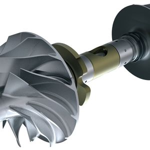 Steckenpferd des Trios: Turbolader zur Leistungs- oder Effizienzsteigerung von Kolbenmotoren.