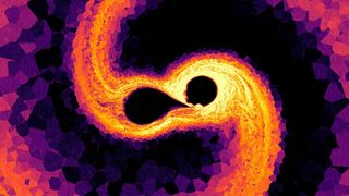 Die Simulation zeigt die Entstehung eines Magnetsterns, wie zum Beispiel Tau Scorpii. (Ohlmann/Schneider/Röpke)