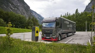 Electric trucks like the MAN eTGX are increasingly in demand in China. (Image: MAN Truck & Bus SE)