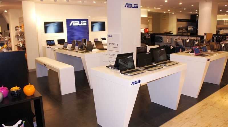 So sieht der Brand Store von ASUS im KaDeWe in Berlin aus. (Archiv: Vogel Business Media)