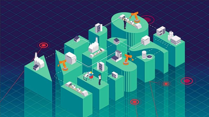 Die Kooperation soll sicheren Zugriff vom Arbeitsplatz im Büro oder mobil auf Operational-Technology-Systeme und -Anwendungen im Produktionsnetzwerk ermöglichen.(Bild:  Siemens)