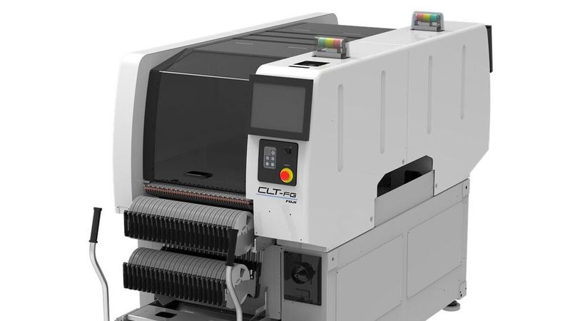 Die neue, kompakte Bestückungsplattform von Fuji Corporation.(Bild:  Fuji Corporation)