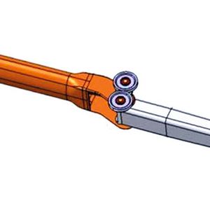 Konstruktion macht alles mit	 Weil die CFK-Auslegerarme sowohl gestreckt als auch geknickt positioniert werden können, musste einem Belastungsmix aus reiner Biegung und Biege-Torsion begegnet werden.