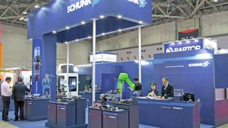 Deutsche Aushängeschilder wie Schunk dürfen auf der Messe Jimtof ebenfalls nicht fehlen. (Sonnenberg)