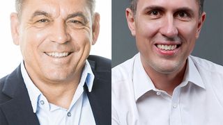 Carsten Breitfeld (li.) agiert künftig als COB von Byton, Daniel Kirchert als CEO. (Byton)