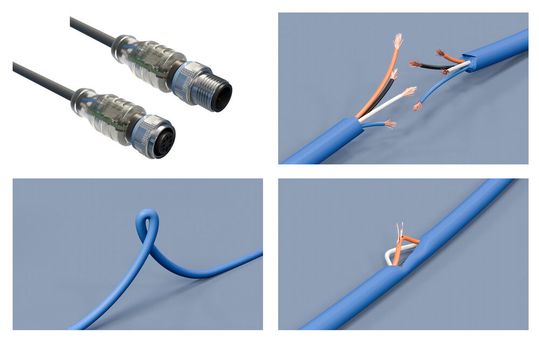 Der Smart-Mod-Steckverbinder von IMS CS mit intelligentem Sensormodul erfasst frühzeitig Beeinträchtigungen des Energiebezugs.(Bild:  IMS Connector Systems)