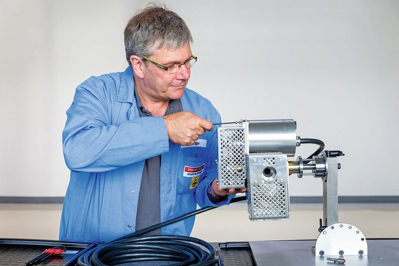 Im Maxon-Werk in Sexau werden nicht nur Getriebe, sondern ganze Montageeinheiten der Wasserjets entwickelt und montiert. (Philipp Schmidli / Maxon)