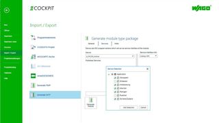 Der Screenshot veranschaulicht die MTP-Erzeugung aus E-Cockpit.  (Wago)