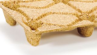 Stapeln und Platz sparen im Lkw können Anwender der Inka-Palette im Halb-Euro-Format. (Bild: Inka Paletten)