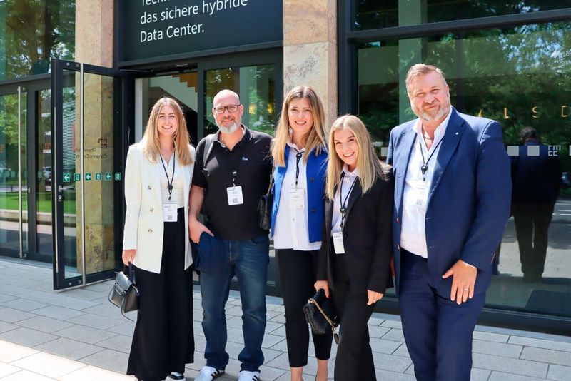 Das SVA-Team freut sich nun auf eine entspannte Abendveranstaltung. (Bild: TIM AG)