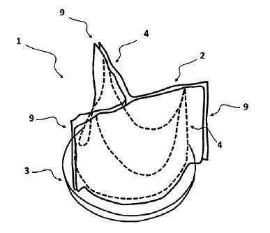 Implantierbare Klappenprothesen mit gewebten Klappensegeln(Bild:  RWTH Aachen/DPMA)