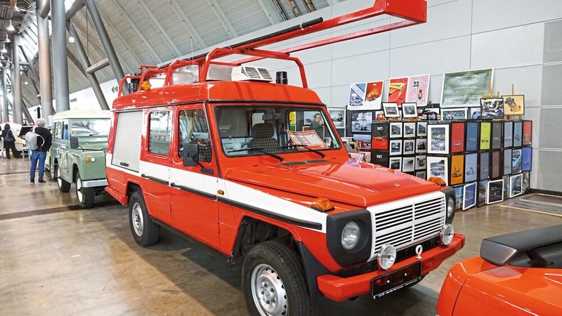 Ebenfalls seit Jahren ein beliebter Klassiker: die Mercedes-G-Klasse. (Bild: Dominsky –  »kfz-betrieb«)