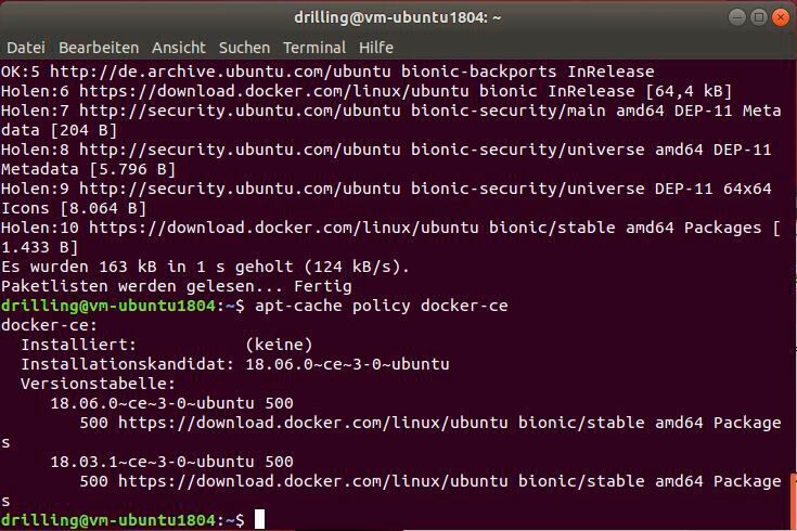 Docker-Einführung, Teil 4 
Docker-Bereitstellung unter Ubuntu LinuxEndlich können wir uns mit der Installation und Inbetriebnahme von Docker und der Bereitstellung erster Container befassen. Mit einem MySQL-Server-Container spielen wir diesen Vorgang exemplarisch durch. >>> Zum Artikel 