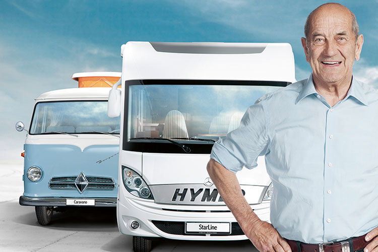 Der im Jahr 2013 verstorbene Firmengründer Erwin Hymer. (Hymer)