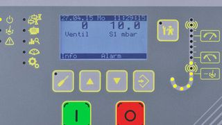 Blick auf die HE 5732 Bedieneinheit (Bild: Hesch)
