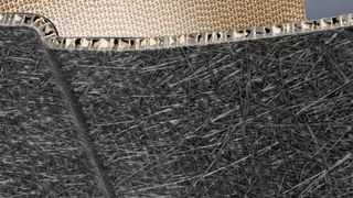 Leichtbauteil für den Einsatz im Kfz-Interieurbereich, das unter Verwendung von puropreg des Unternehmens Rühl Puromer hergestellt wurde. (Bild: KMW)