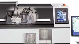 Das von Palmeso entwickelte Gerät enthält eine Erosionskammer sowie einen Erosionstiefenmesser (Profilometer). (Rubröder)