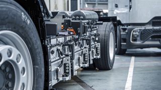 Daimler Truck hat mit der Serienproduktion des E-Actros 600 begonnen. (Bild: Daimler Truck)