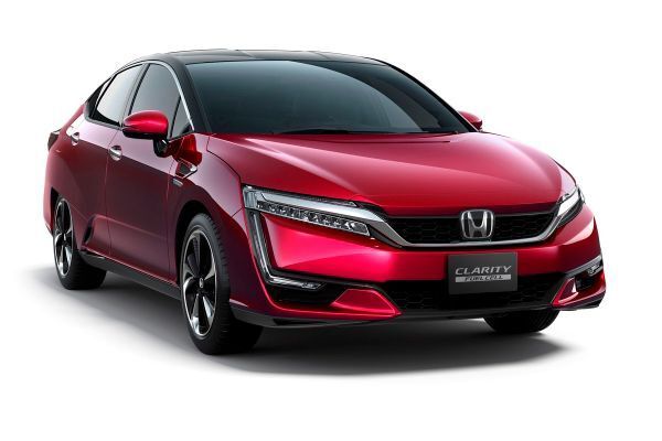 Brennstoffzellenantrieb: Der Honda Clarity Fuel Cell geht in Japan an den Start. (Bild: Honda)